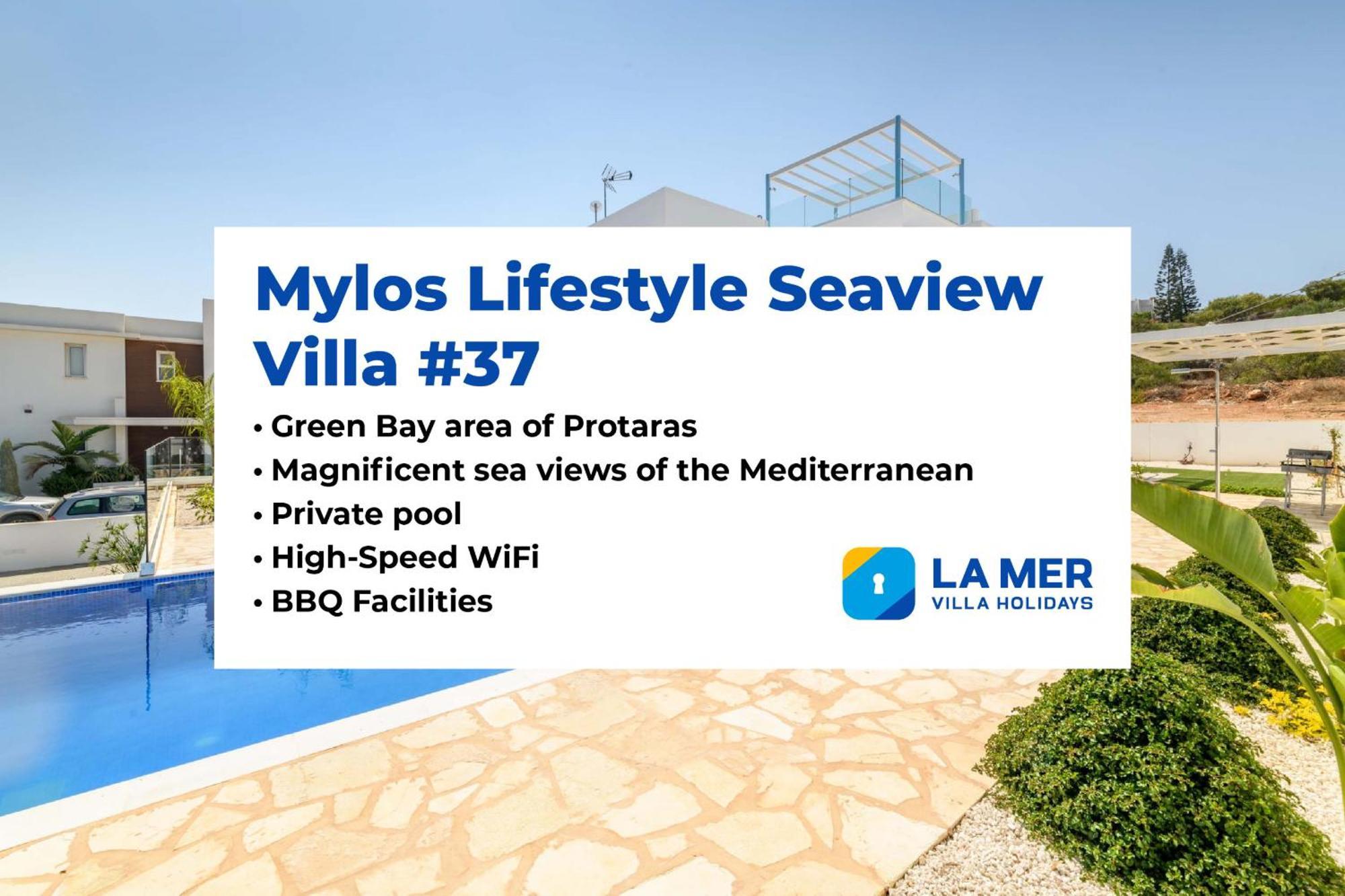 Villa Mylos Lifestyle Seaview #37 Protaras